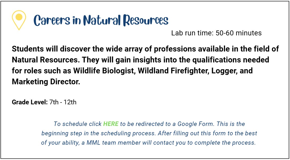 Careers in Natural Resources