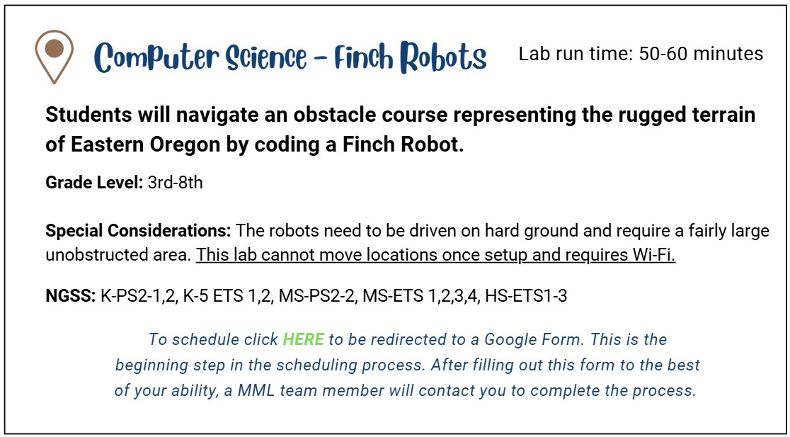 Computer Science - Finch Robots