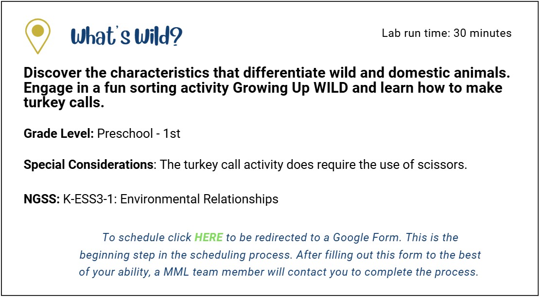 What's Wild?